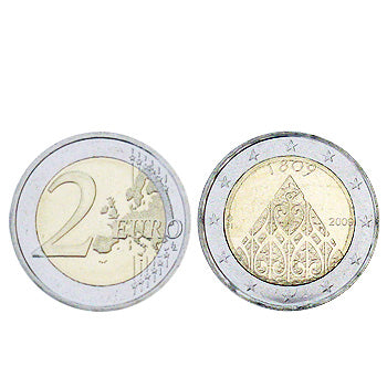 2 Euros 200 Anos Autonomia Finlandia 2009