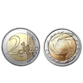 Moeda 2€ Programa Mundial de Alimentos Italia 2004