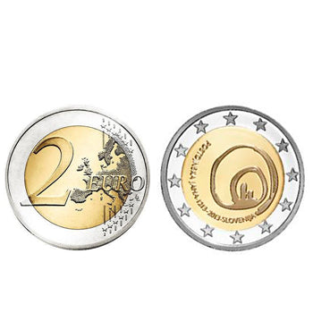 2 Euros Grutas Postojnska Eslovénia 2013