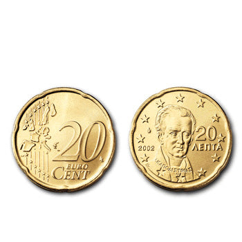 20 Centimos - Grecia 2002