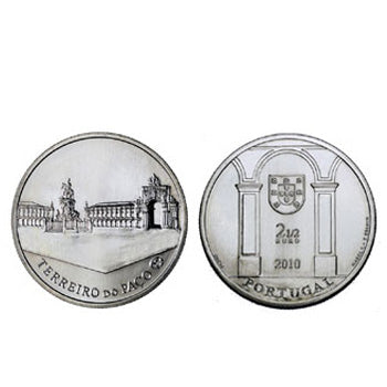 Moeda 2,5€ Comemorativa Terreiro do Paço 2010 Cuproniquel