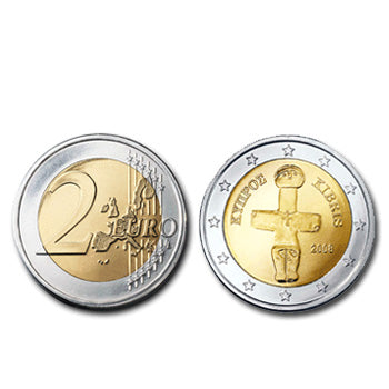 2 Euros - Chipre 2008 Nova de Rolo