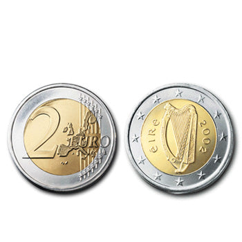 2 Euros - Irlanda 2008 Nova de Rolo