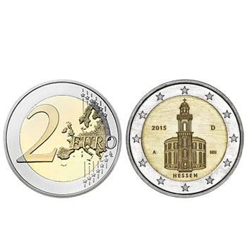 2 Euros Igreja São Paulo - Alemanha 2015 F