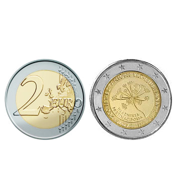 2 Euros Jardim Botanico Eslovénia 2010