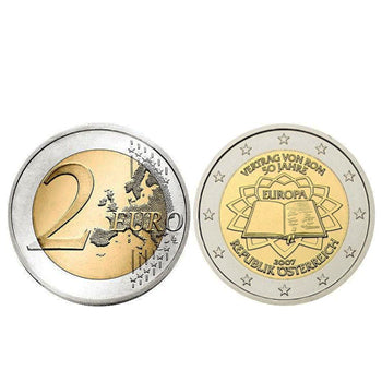 2 Euros Tratado Roma Austria 2007