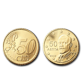 50 Centimos - Grecia 2002