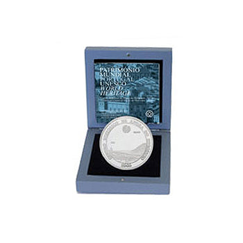 Moeda 5€ Centro Histórico de Angra do Heroísmo 2005 Prata Proof