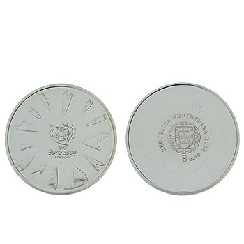 Moeda 8€ Futebol O Golo 2003 Prata