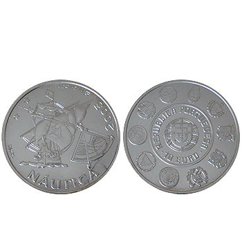 Moeda 10€ Náutica 2003 Prata