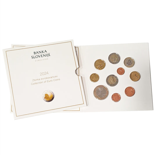 Carteira BNC Eslovénia 2024 10 moedas
