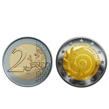 2 Euros Jogos Olimpicos Especiais Grécia 2011