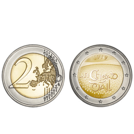 Moeda 2 Euro Dail Élream Irlanda 2019