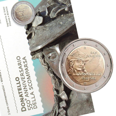 Moeda 2 Euro Donatello - San Marino 2016