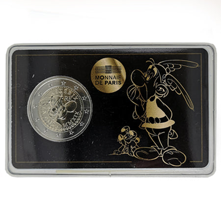 Moeda 2 Euro Asterix/Idifix França 2019 (Coincard)