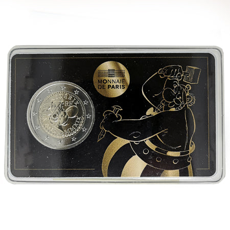 Moeda 2 Euro Obelix  França 2019 (Coincard)