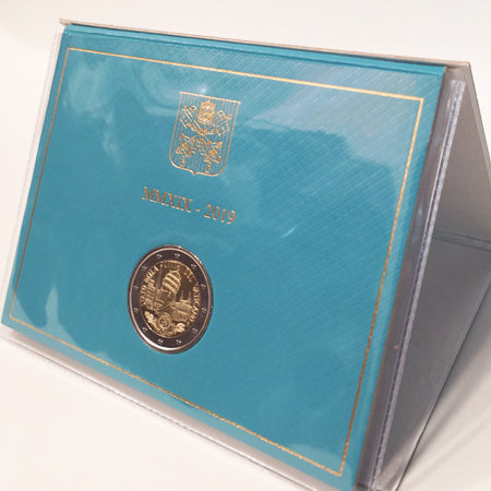 Moeda 2 Euros 90 Anos do Estado do Vaticano 2019