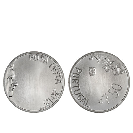 Moeda 7,5€  Rosa Mota 2018 Prata 500