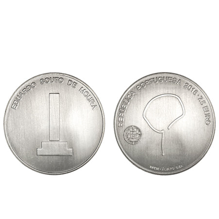 Moeda 7,5€ Eduardo Souto Moura Portugal 2018 Prata 500