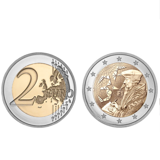 Moeda 2 Euro Erasmus Finlândia 2022