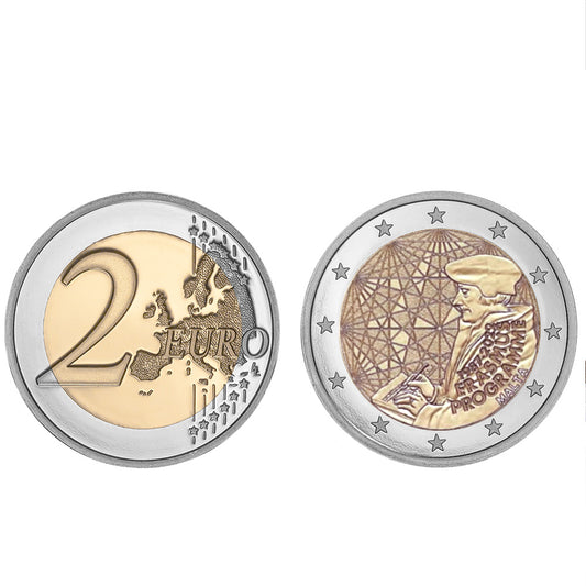 Moeda 2 Euros Erasmus Malta 2022 ( de Rolo UNC)