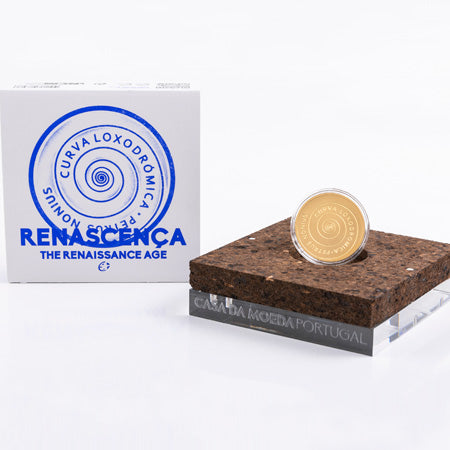 Moeda 5€ O Renascimento Ouro Proof Portugal 2019