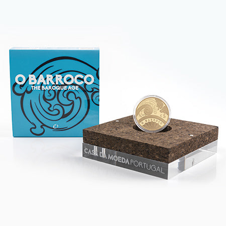 Moeda 5€ O Barroco 2018 Ouro Proof