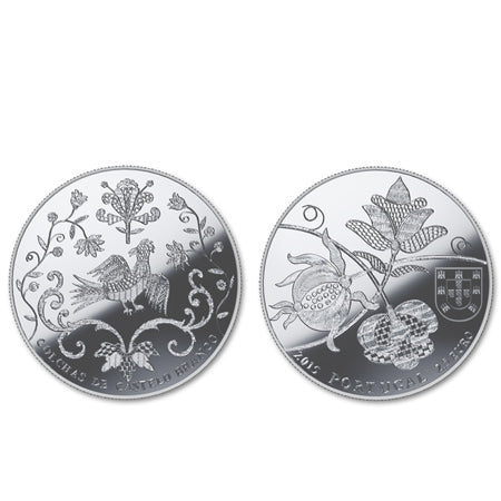 Moeda 2,5€ Comemorativa Colchas de Castelo Branco Cuproniquel 2015