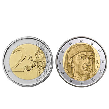 2 Euros Boccaccio Italia 2013