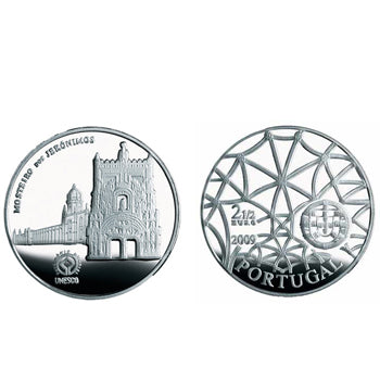 Moeda 2,5€ Comemorativa Mosteiro dos Jerónimos 2009 Cuproníquel