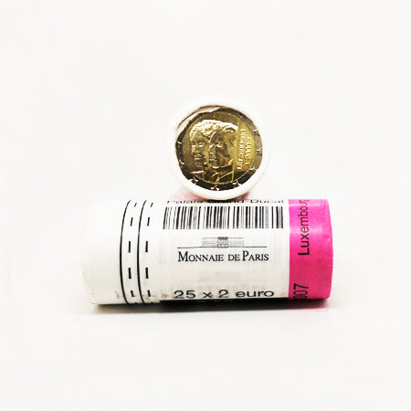 Rolo 25 Moedas  2 Euros Duquesa Charlotte Luxemburgo 2009