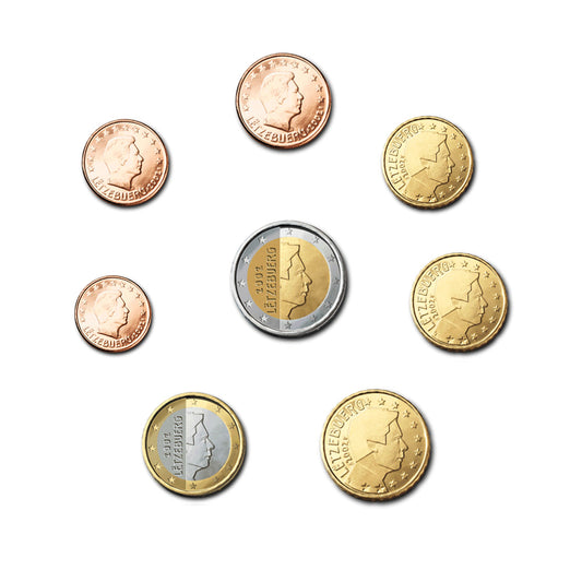 Serie Completa 1ct a 2€ - Luxemburgo de 2024